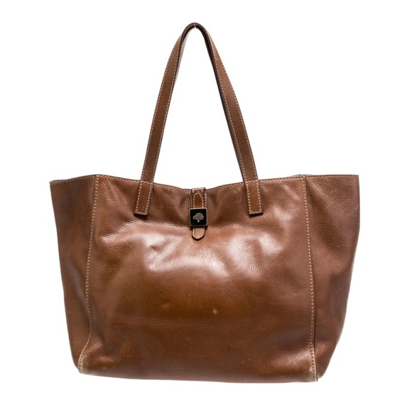 Mulberry Signature Brown Leather Tote - Picture 1 of 12